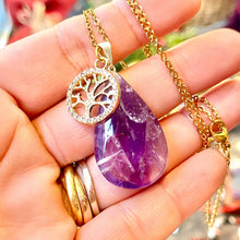 Charger l'image dans la galerie, Pendentif Goutte Améthyste