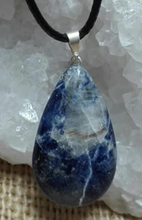 Charger l'image dans la galerie, Pendentif Goutte Sodalite