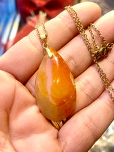 Charger l'image dans la galerie, Pendentif Goutte La Cornaline