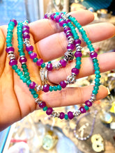 Charger l'image dans la galerie, Collier - Rubis et Émeraude