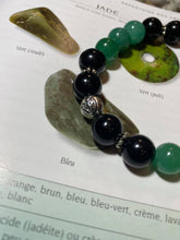Charger l'image dans la galerie, Bracelets Jade ,Jaspe sanguin et onyx