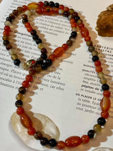 Charger l'image dans la galerie, collier en Agate brune et la Cornaline