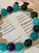 Charger l'image dans la galerie, Bracelets améthyste , le Jaspe vert et L’amazonite