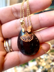 Pendentif Goutte Tourmaline