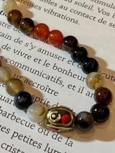 Charger l&#39;image dans la galerie, collier en Agate brune et la Cornaline
