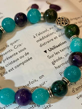 Charger l&#39;image dans la galerie, Bracelets améthyste , le Jaspe vert et L’amazonite
