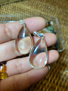 Pendentif Goutte Citrine